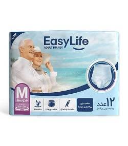 ایزی لایف پوشینه کامل بزرگسال متوسط (12 عدد)